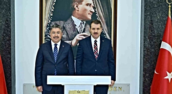 Millî Savunma Bakan Yardımcısı Ayhan, Vali Yılmaz’ı ziyaret etti