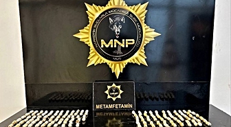 Muş’ta 1 kilo 146 gram metamfetamin ele geçirildi