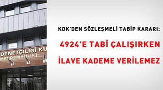 Ombudsmanlık: 4924 Sayılı Kanun’daki Sözleşmeli Personel Kademe İlerlemesinden Yararlanamaz