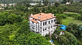 Ordu'daki tarihi konağın restorasyonunda sona yaklaşıldı
