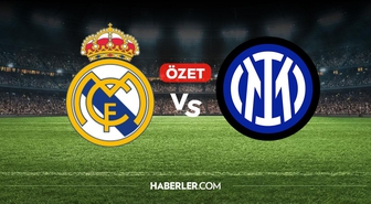 Real Madrid Inter maç özeti ve golleri! (2-1) Real Madrid Inter kaç kaç bitti, golleri kim attı?
