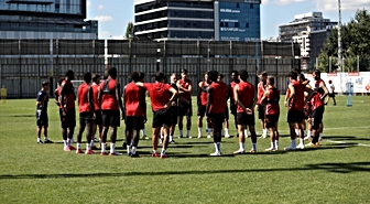 Samsunspor, Arca Çorum FK maçının hazırlıklarını sürdürdü