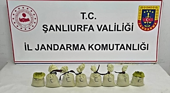 Şanlıurfa'da uyuşturucu operasyonunda 3 şüpheli yakalandı