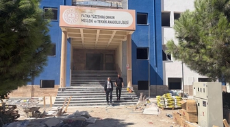 Söke’de okul güçlendirme çalışmaları hız kesmeden sürüyor