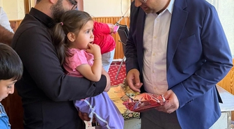Sultanhanı Kaymakamı Tarık Yerlikaya, 'Cami Çocuk Buluşması' programına katıldı