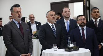 Suriye'ye dönen lise öğrencileri için Türk Büyükelçiliğinde mezuniyet töreni yapıldı