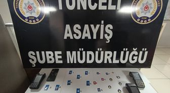 Tunceli’de sahte altınla kuyumcuları dolandıran 2 şüpheli yakalandı
