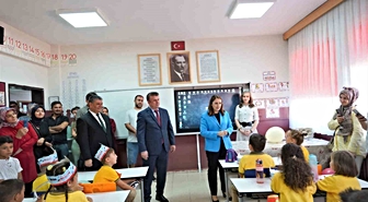 Vali Arslan’dan minik öğrencilere uyum desteği