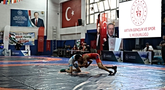 20 Ülkeden 140 sporcu, Artvin’de minderde