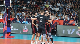 A Milli Erkek Voleybol Takımı, Almanya'ya 3-1 mağlup oldu