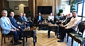 AK Parti Tokat milletvekillerinden TOGÜ Rektörü Yılmaz'a ziyaret