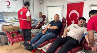 Çermik'te kan bağışı kampanyası düzenlendi