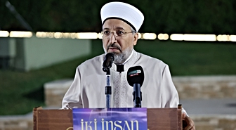 Diyanet İşleri Başkanı Arpaguş 'İki İnsan Bir Hayat' projesinden yararlanan çiftlerle buluştu: