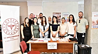 Düzce’de hastanede 'Her Gün Halk Sağlığı' standı kuruldu