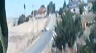 Eskişehir’deki 5 kişinin yaralandığı kazanın güvenlik kamerası görüntüleri ortaya çıktı