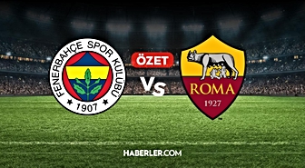 Fenerbahçe Roma maç özeti ve golleri! (ÖZET) Fenerbahçe Roma kaç kaç bitti, golleri kim attı?