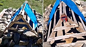 Rize'de bu mezardan gelen sesleri duyanlar kulaklarına inanamıyor