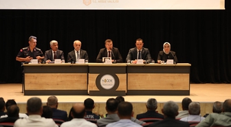 Niğde'de okul güvenliği toplantısı gerçekleştirildi