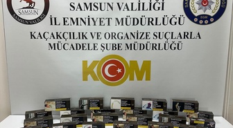 Samsun'da 5 bin 200 makaron ele geçirildi