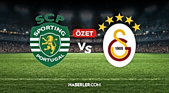 Sporting Galatasaray maç özeti ve golleri! (ÖZET) Sporting Galatasaray kaç kaç bitti, golleri kim attı?