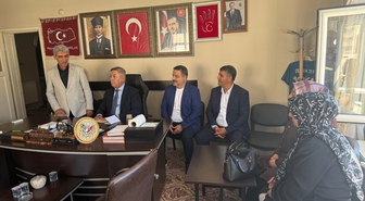 AK Parti Siyasi Erdem ve Etik Kurulu yedek üyesi Gökçınar, Çermik'te ziyaretlerde bulundu