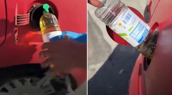 Akaryakıt pahalı gelince çözümü markette buldular! Depoya bunu koyuyorlar