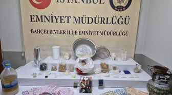 Bahçelievler'de uyuşturucu operasyonunda 4 zanlı yakalandı