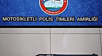 Çorum’da asayiş uygulamalarında silah ve uyuşturucu maddeler ele geçirildi