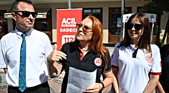 Edirne'de ilk yardım eğitimi verildi