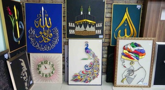 İnternette gördü, merak etti, kendi kendine öğrenip sanat eserleri yaptı