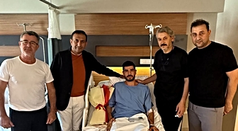 Kayserispor'un savunma oyuncusu Fethi Özer ameliyat oldu