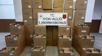 Köşk’te kaçak tütün operasyonu: 630 bin makaron ele geçirildi