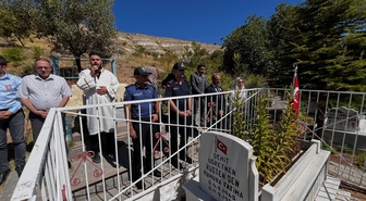 Şehit öğretmen Rüstem Şen Ağın'da anıldı