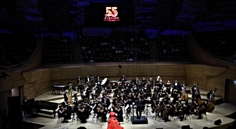 Türkiye-Çin diplomatik ilişkilerinin 55. yılı Ankara'da düzenlenen konserle kutlandı