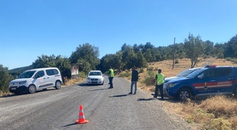 Uşak’ta hayvan hastalıklarına karşı yol kontrol ve denetimler gerçekleştirildi