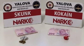 Yalova'da uyuşturucu operasyonunda 3 zanlı tutuklandı