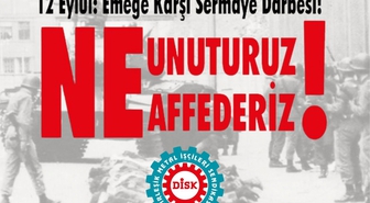 12 Eylül 1980 askeri darbesinin 46'ncı yılı... Birleşik Metal-İş: 12 Eylül'ün işçi ve sendika düşmanı düzeni ortadan kaldırılmadı