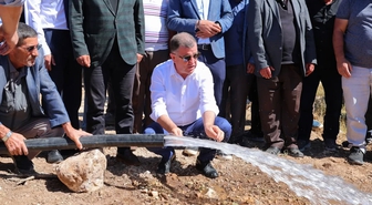 Çatıksu köyünde 4 kilometrelik içme suyu hattı tamamlandı