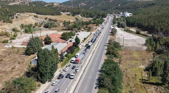 Çorum’da 3 araçlı zincirleme kaza: 5 yaralı