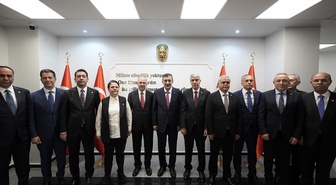 Cumhurbaşkanı Yardımcısı Yılmaz, Osmaniye Valiliğini ziyaret etti