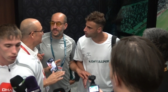 Deniz Türüç, TFF Temsilcisiyle tartıştı