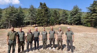 DKMP Bölge Müdürü Gözel, Huzurlu Tabiat Parkı'nda incelemelerde bulundu