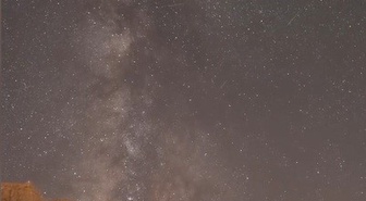 Gökyüzünde Samanyolu, yaylalarda çobanların ışığı
