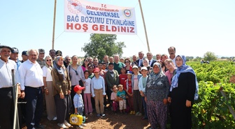 Gölbaşı’nda bağ bozumu heyecanı başladı