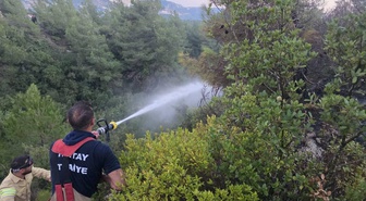 Hatay’da orman yangını çıktı