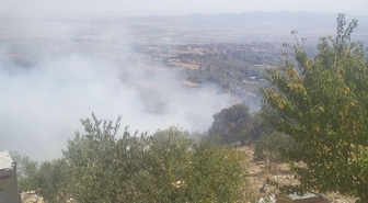 Kahramanmaraş’ta ziraat yangını korkuttu