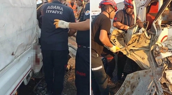 Kamyonet, TIR’a arkadan çarptı: 2 ölü