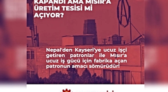 Kayseri'de 73 Yıllık Tekstil Fabrikası Kapandı: 1500 İşçi İşsiz Kaldı
