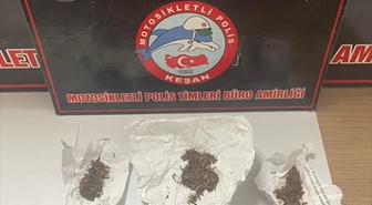 Keşan'da uyuşturucu operasyonu