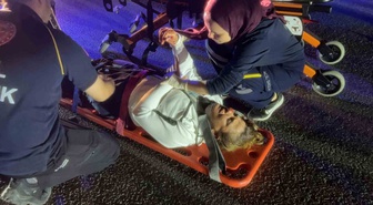 Mudanya’da feci kaza: Karı koca ağır yaralandı